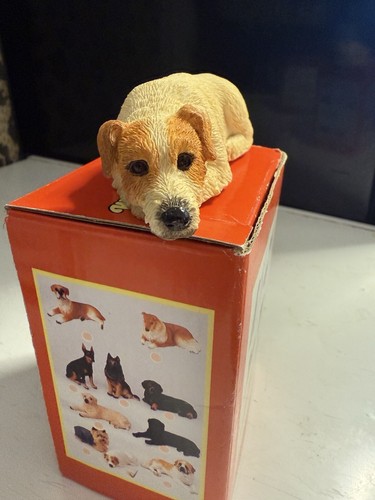 Jack russell dog figurine - russell,